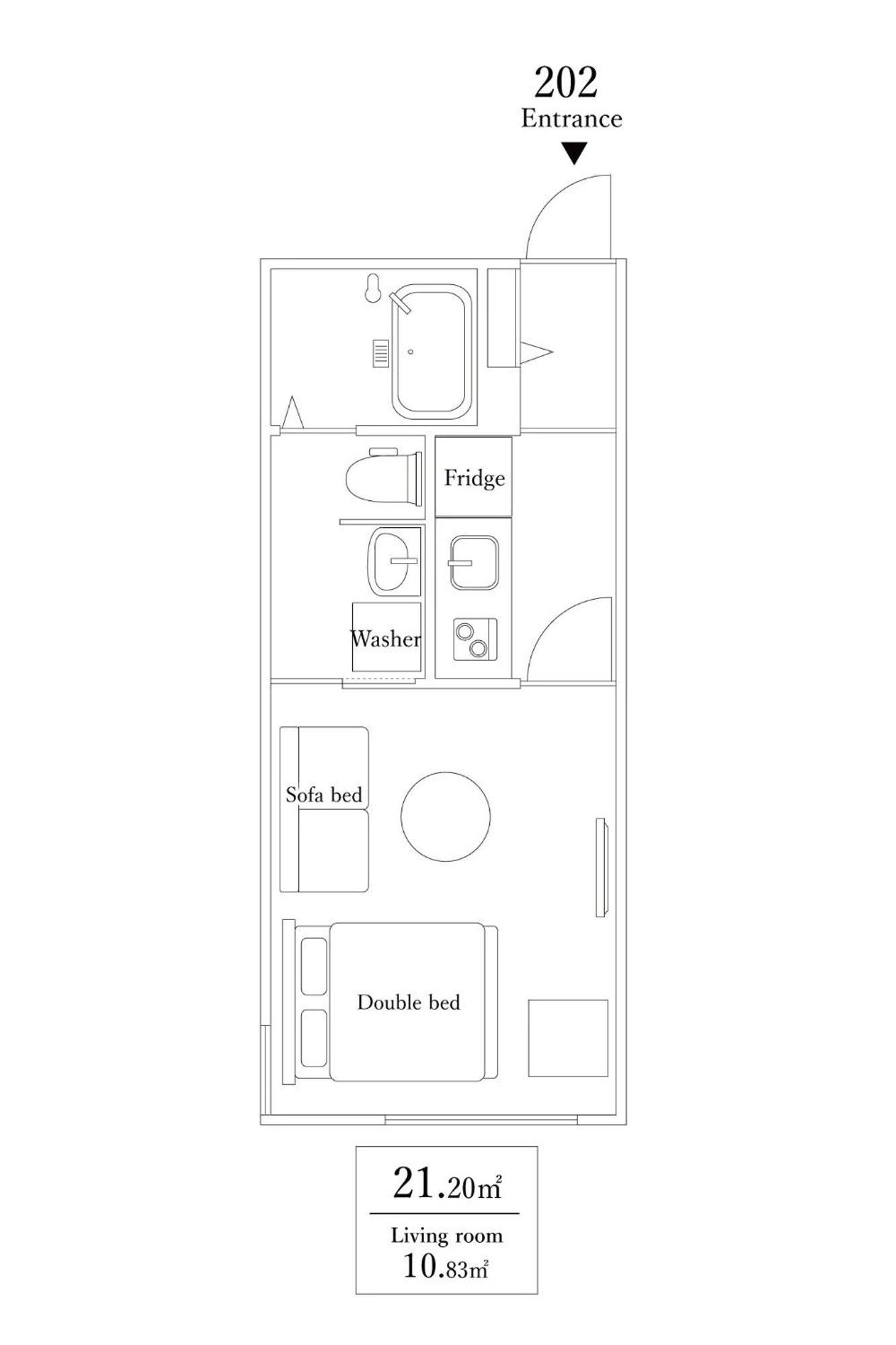 Sou Apartment Fujisawa Exterior photo